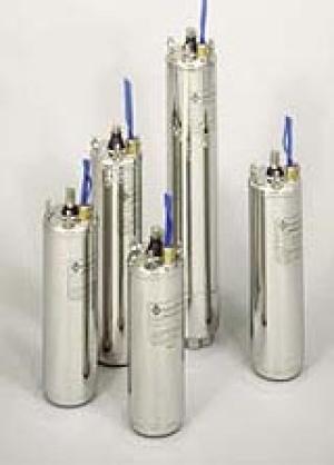 Franklin Electric 100mm (4”) 316 Stainless Steel Encapsulated Submersible Motor / 0.37kW 400V 3 Phase DOL image 1