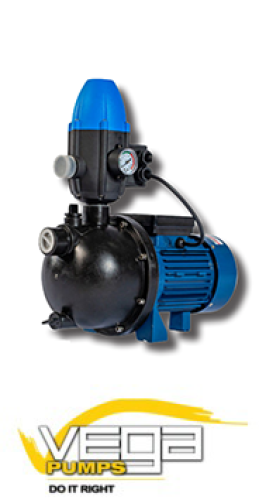 Vega JSPM1000 – 1kW (220V) Jet Pump with C/W Flow Control image 1