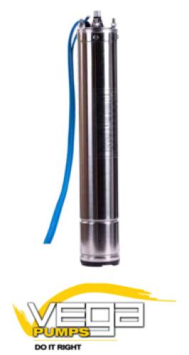 Vega 4SDm – 0.37kW Submersible Borehole Motor Oil Filled (220V) 20Bar image 1