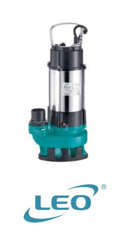 Leo XSP42-17-2.2I / 2.2KW 230V Submersible Sewage Pump And Motor image 1