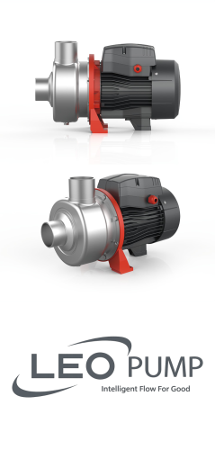 Leo ABK400 / 3KW 400V Centrifugal Semi-Open Impeller Pump And Motor image 1