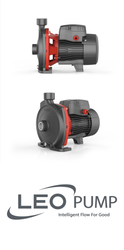 Leo ACm75 / 0.75KW 230V Centrifugal Pump And Motor image 1