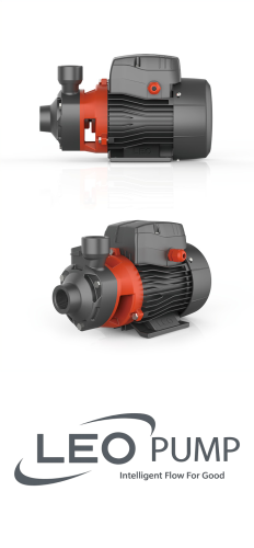Leo APm75H / 0.75KW 230V Peripheral Pump And Motor image 1