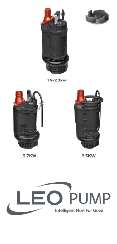 Meudy KBZ22.2 / 2.2KW 400V Submersible Dewatering Pump And Motor image 1