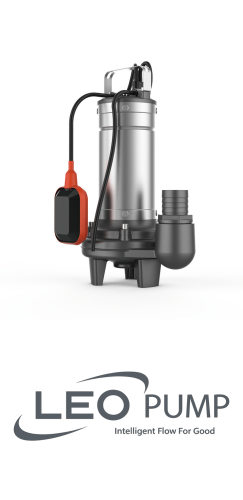 Leo LSWm100A / 0.75KW 230V S/S Submersible Sewage Pump And Motor image 1