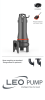 Leo 50SWUm12-8-0.75 / 0.75KW 230V Submersible Sewage Pump And Motor -  picture