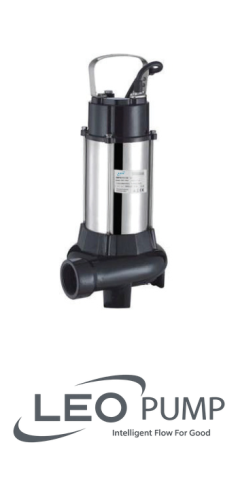 Leo XSP20-9-1.1I / 1.1KW 230V Submersible Sewage Pump And Motor image 1